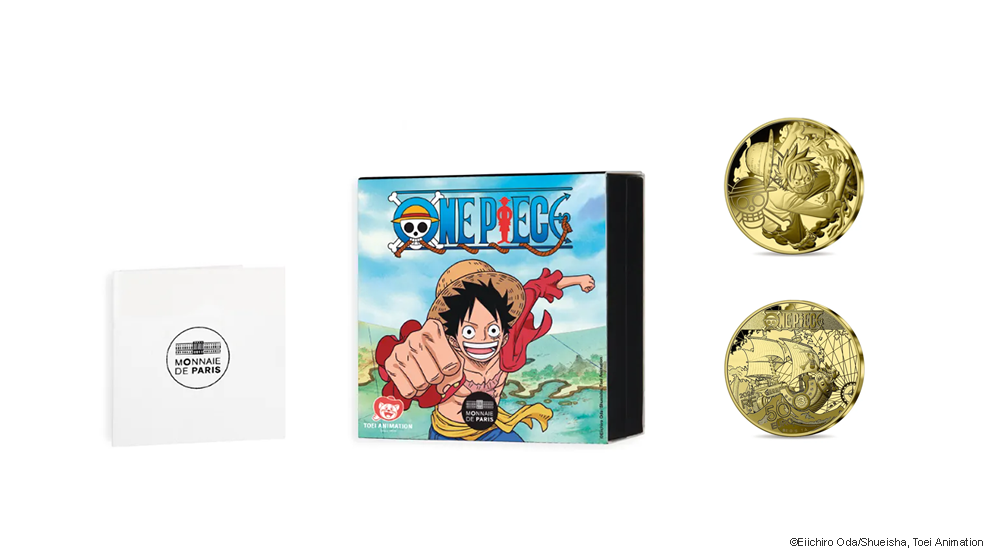 ONE PIECE COLLECTOR'S COIN BY MONNAIE DE PARIS - Toei Animation