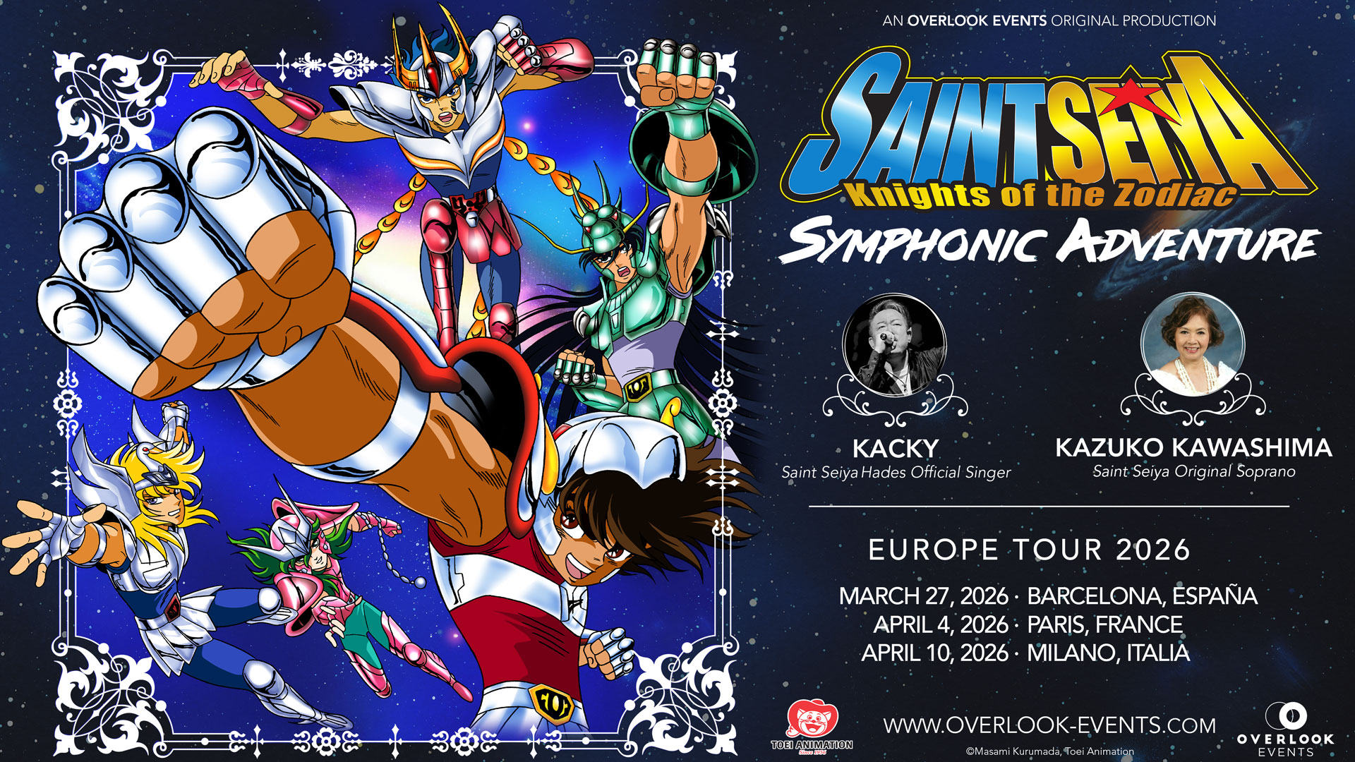 Saint Seiya Symphonic Adventure - The Saint Seiya concert is