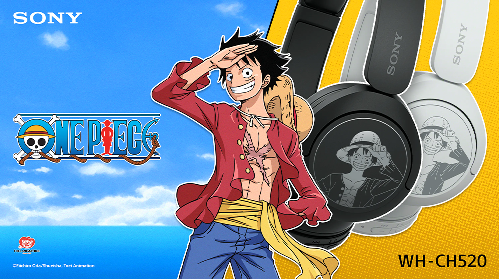 Sony Unveils ONE PIECE Limited Edition Headphones in Europe - Toei